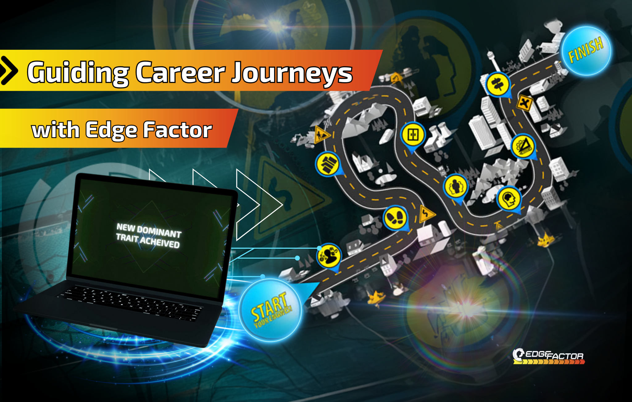 Guiding Career Journeys with Edge Factor